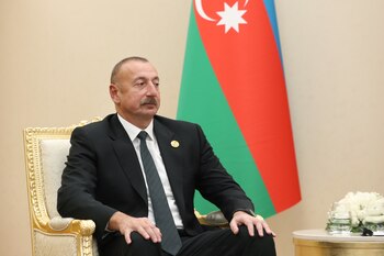 El presidente de Azerbaiyán, Ilham