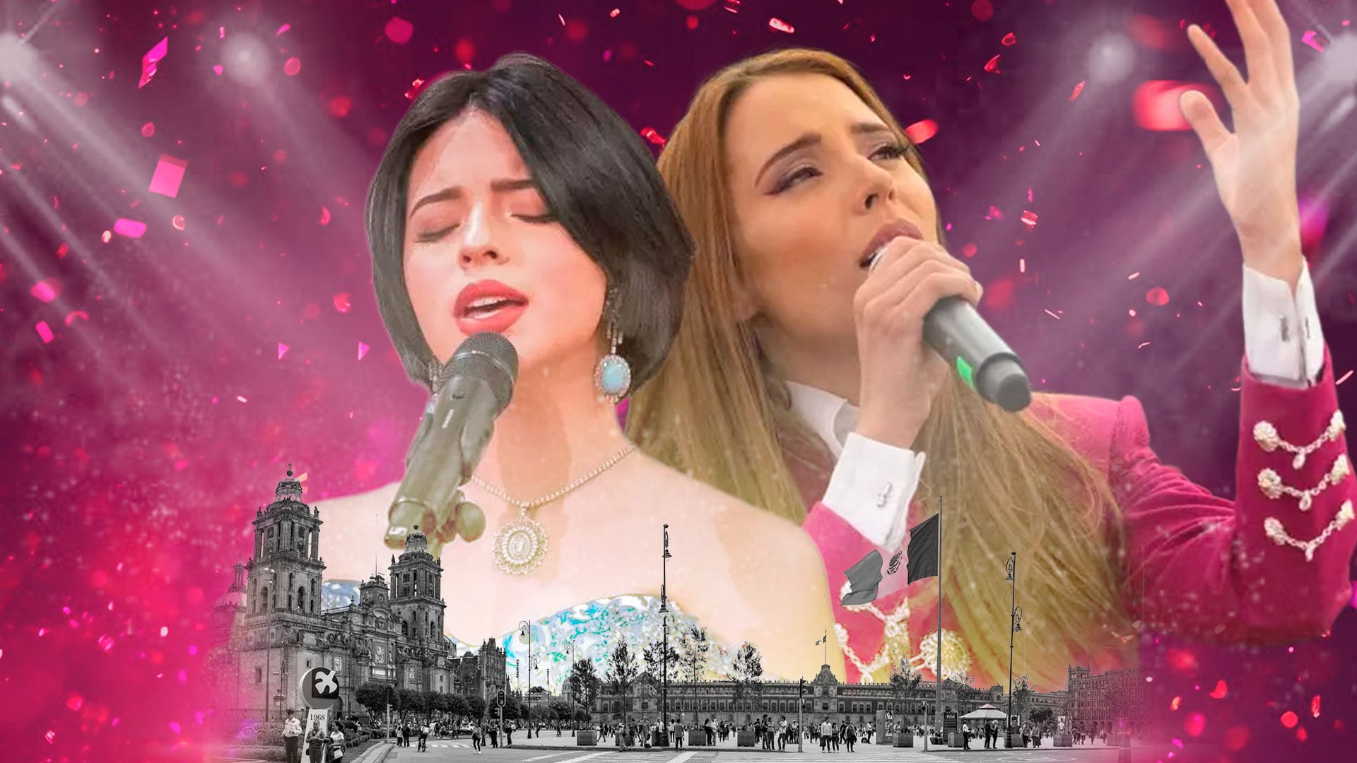 Majo Aguilar ofreció un concierto gratuito en el Zócalo de la Ciudad de México el 9 de noviembre. Foto: Infobae México/ Jesús Aviles.