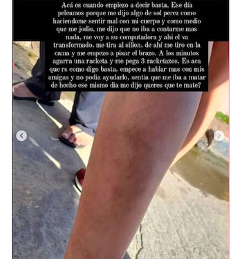 Macarena, encerrada y golpeada por su pareja en Don Torcuato