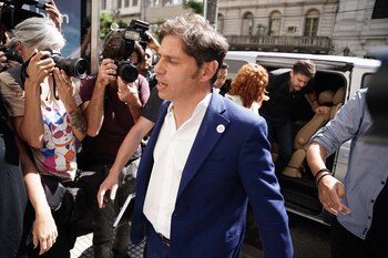 El gobernador bonaerense Axel Kicillof