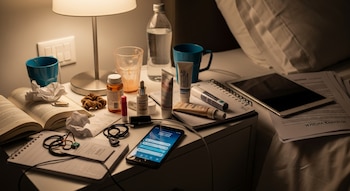 La presencia de objetos personales