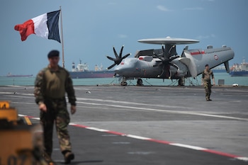 El portaaviones nuclear francés Charles
