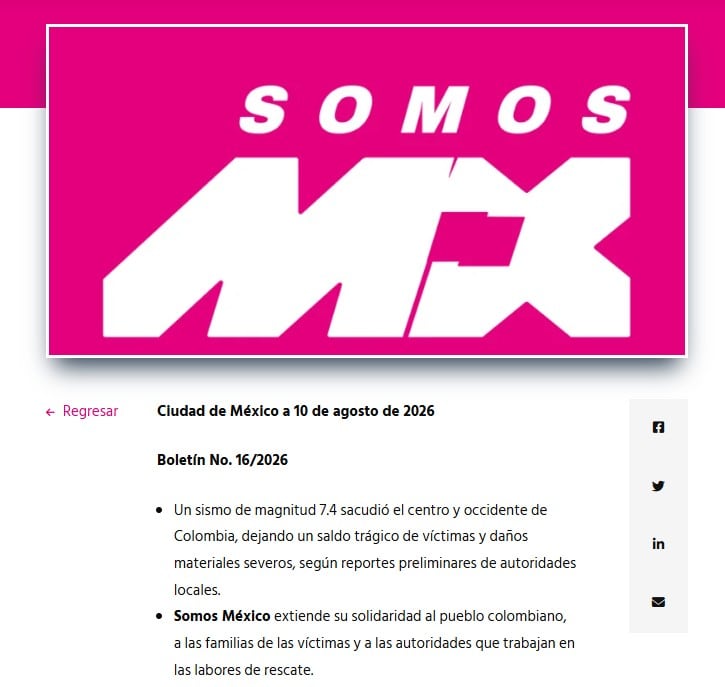La autoridad electoral rechazó la versión complementaria de SOMOS al considerar que sus colores podrían generar confusión con Fuerza por México.