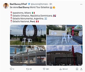 ¿Bad Bunny vuelve a Lima? Los rumores de un posible concierto del ‘Conejo Malo’ en el Estadio Nacional