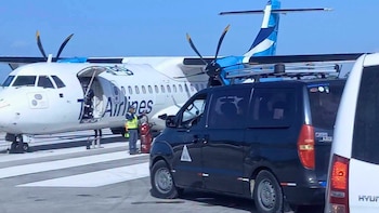 Falla en neumáticos de una aeronave, causa emergencia en el Aeropuerto Mundo Maya en Guatemala
