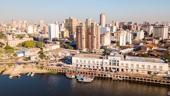 Una imagen aérea de Asunción,