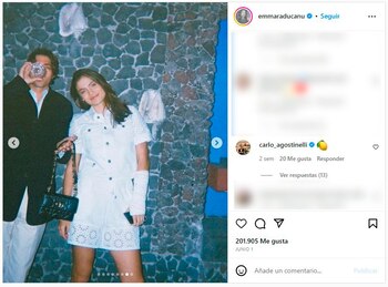 Uno de los comentarios en