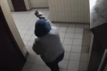 Horas después del ataque, la