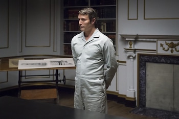Mads Mikkelsen en 'Hannibal' (Filmin)