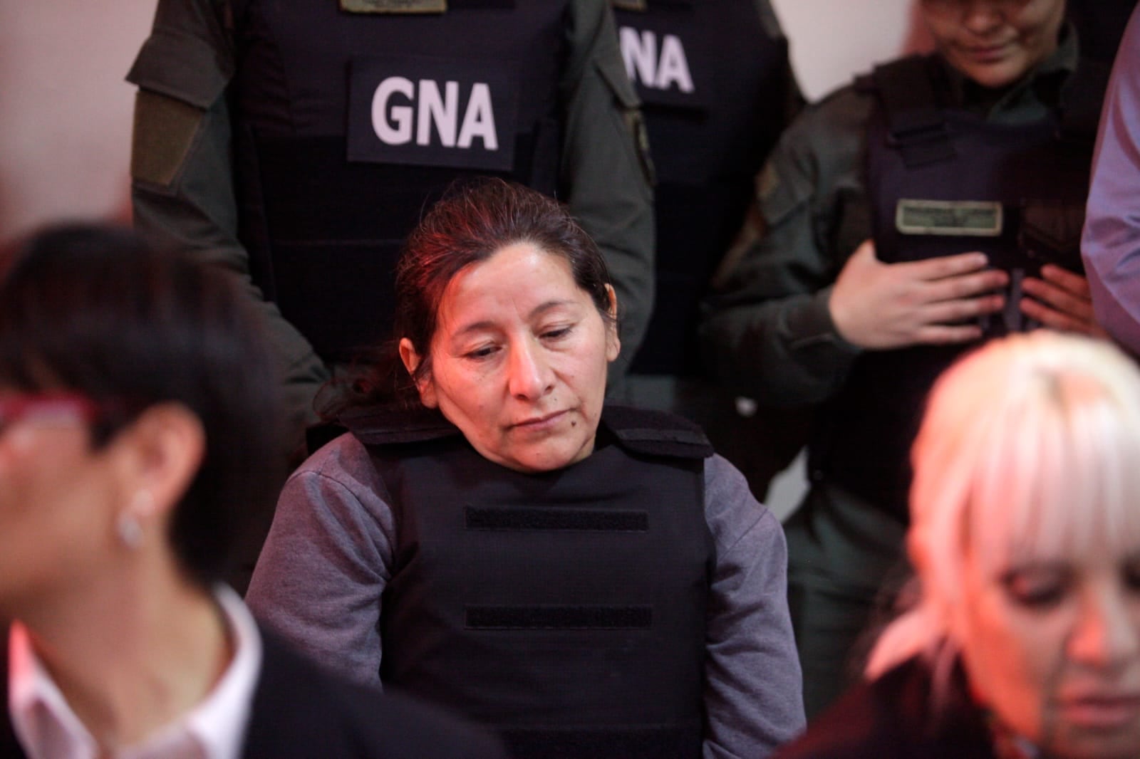Laudelina Peña, la tía de Loan, una de las acusadas por la desaparición del menor