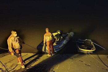 La laguna desarenadora donde se