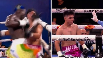 “¡Tremenda mano!“: el impactante KO