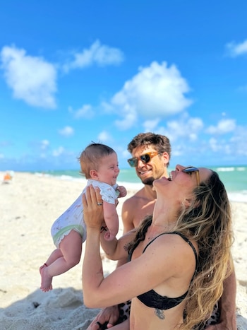 Jimena y Matías junto a