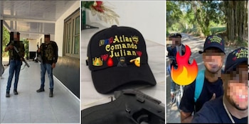 La Armada atribuye a alias Julián extorsión, constreñimiento, amenazas en redes sociales y presión contra habitantes, ganaderos y comerciantes de los Montes de María - crédito Armada de Colombia