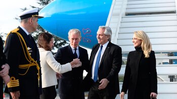 El embajador Leonardo Costantino y