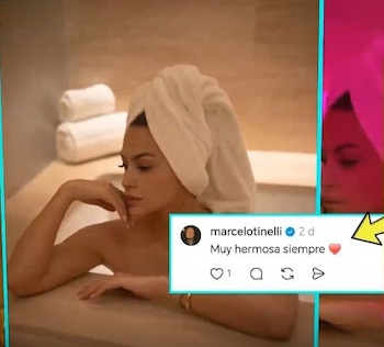 ¿Se dieron una nueva oportunidad? Marcelo Tinelli reacciona a publicación de Milett Figueroa y enciende las especulaciones. Captura: Amor y Fuego.