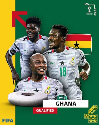 Ghana, al Mundial de Qatar