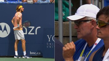 Escándalo en el tenis: Tsitsipás