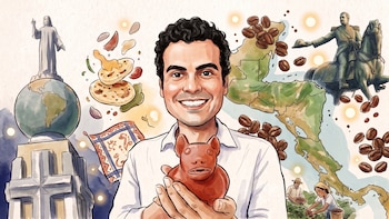 De los libros a las redes: el historiador que cuenta las curiosidades de El Salvador en un minuto