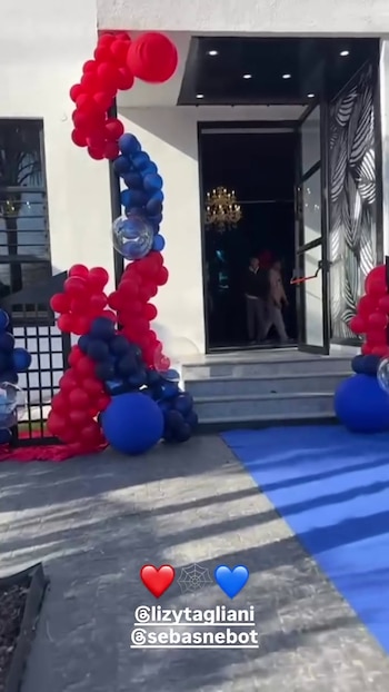 Lizy Tagliani y Sebastián Nebot