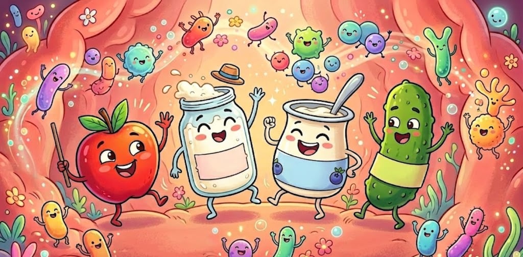 El consumo de alimentos fermentados se vincula con mejoras en la salud intestinal y menor malestar digestivo según expertos (Imagen Ilustrativa Infobae)