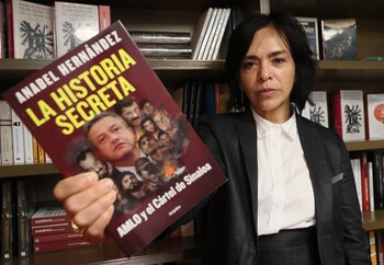 La periodista mexicana Anabel Hernández,