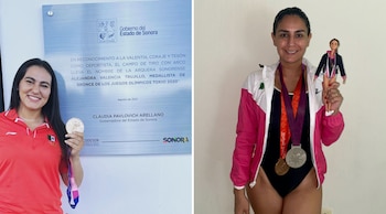 Ale Valencia y Paola Espinosa