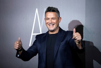El cantante Alejandro Sanz, en