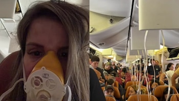 La empresaria contó que envió mensajes a Said Palao y a sus familiares mientras la aeronave retornaba a Lima