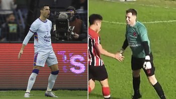 Un arquero argentino marcó un