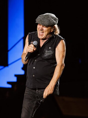 El vocalista de AC/DC, Brian