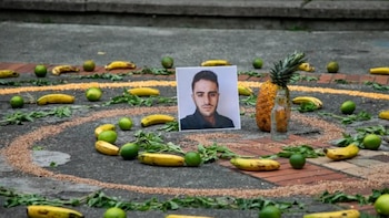 Pérez se encontraba próximo a iniciar la recta final de sus estudios universitarios, los cuales alternaba con su otra pasión: el periodismo - crédito @medellinunal/IG