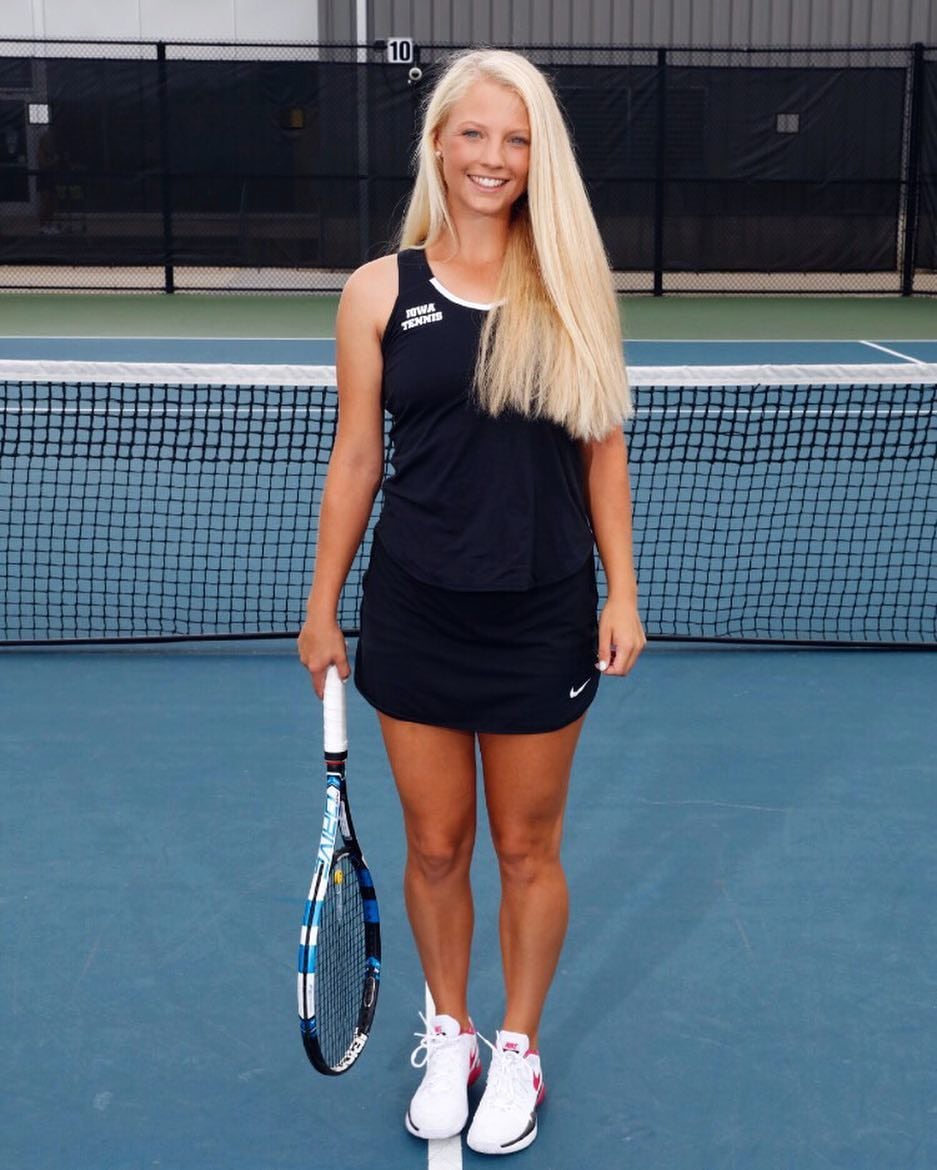 Kristen Thoms tiene una victoria y tres derrotas en torneos oficiales de la ITF (@thoms747)