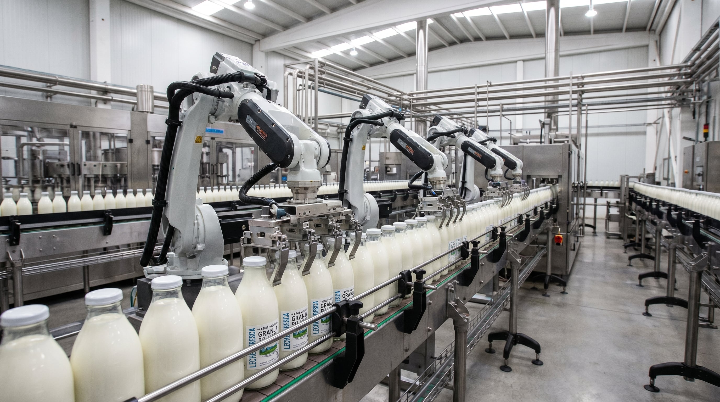 Cerca del 30% de la leche cruda producida se destinó a la exportación, mientras que el 70% restante abasteció el mercado interno o incrementó los stocks de productos terminados (Imagen Ilustrativa Infobae)