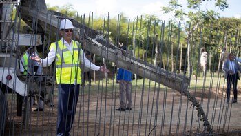República Dominicana comenzó la construcción