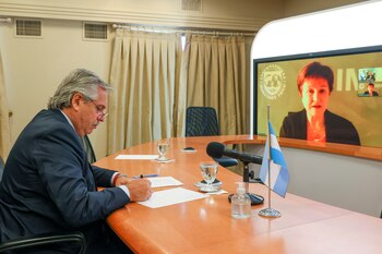 Fotografía cedida por la Presidencia