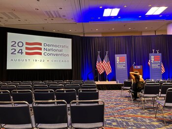 Convención demócrata - Perímetro de McCormick