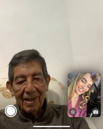 El abuelo de la actriz