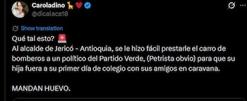 El suceso que involucró a