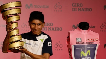 Nairo Quintana recibió emotivo tributo del Giro de Italia por su retiro: “Señor de las cumbres y símbolo de Latinoamérica”