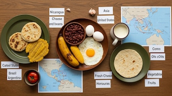 Queso de Nicaragua, ajo de Asia y maíz importado: el viaje silencioso detrás de las pupusas y lo que se come en El Salvador