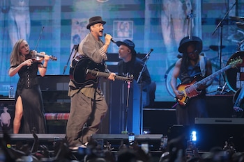 Ricardo Arjona fez o primeiro de seus 14 shows em Buenos Aires