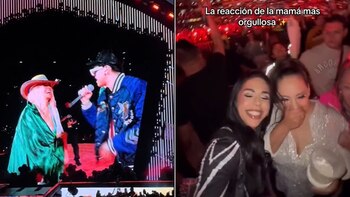 Durante su tercer concierto en