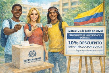 El voto en Colombia otorga beneficios legales que incentivan la participación ciudadana y fortalecen la democracia nacional - crédito Imagen Ilustraiva Infobae