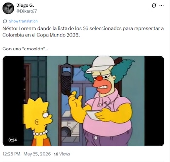El anuncio oficial de los 26 jugadores marcó el inicio de la cuenta regresiva para el debut en el Grupo K del Mundial 2026. También comenzaron a verse en redes sociales divertidos memes - crédito @dikaro77 / X