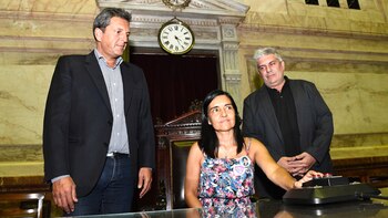 Sergio Massa recibió a Vivian