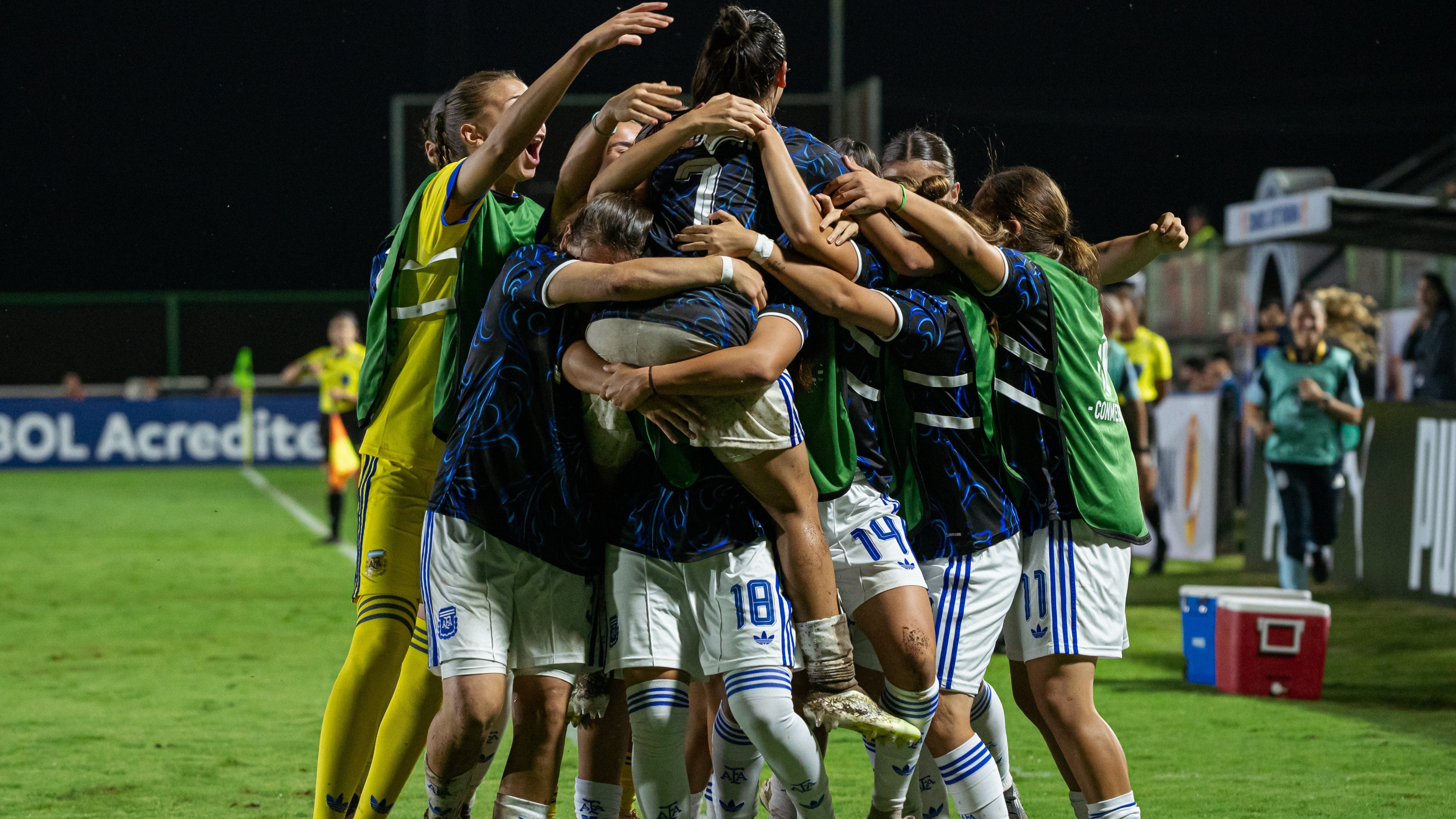 Argentina Sub 17 femenina arrancó ganando en el Sudamericano con un golazo