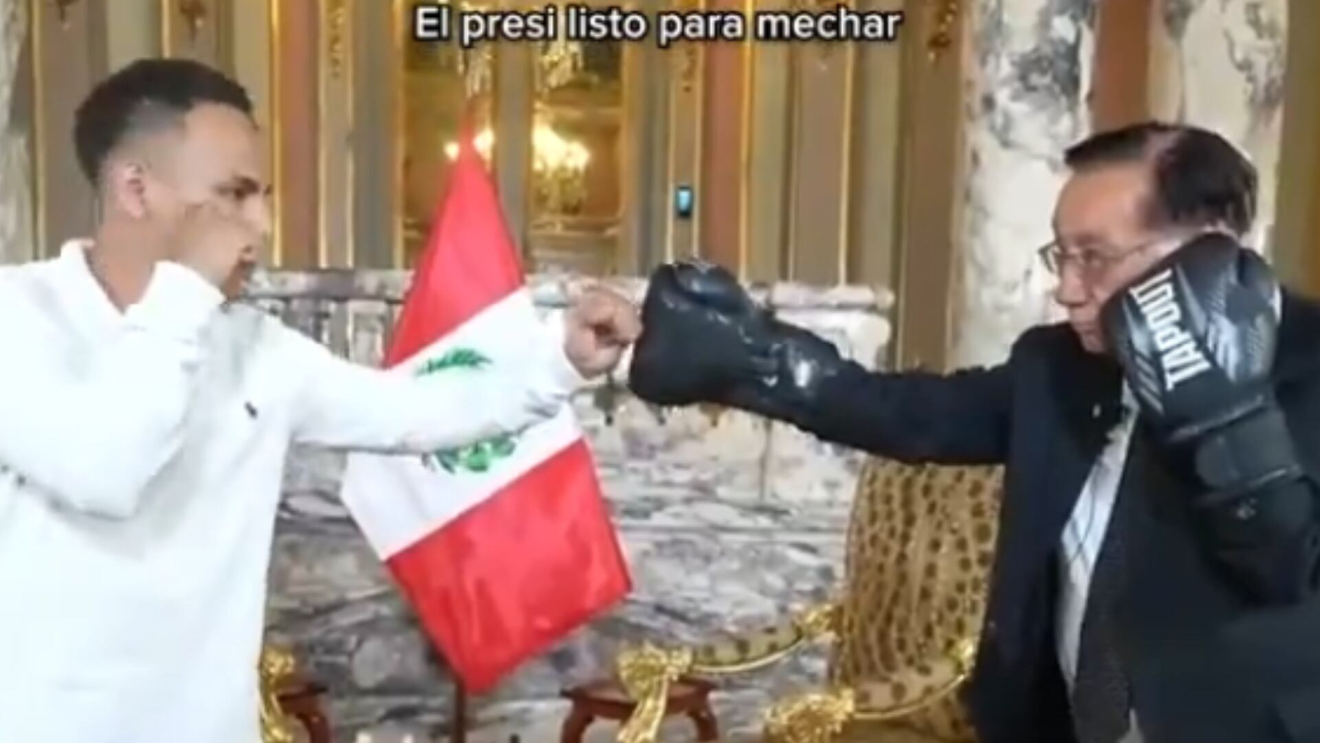 Franco Vidal enseña boxeo a Balcázar y lo transmite en vivo por Kick