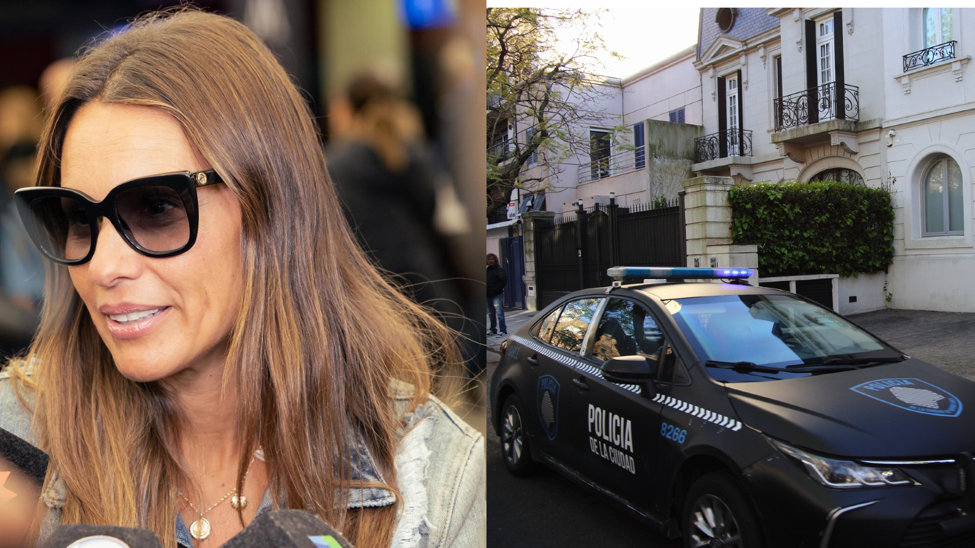 Pampita sufrió un robo en su casa mientras estaba en Europa (RSfotos)