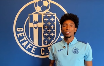 Johan Mojica fue presentado como nuevo jugador del Getafe en España - crédito Getafe